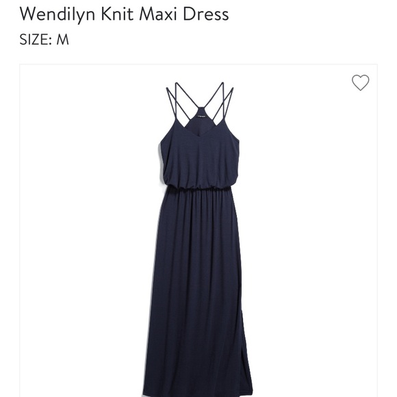 wendilyn knit maxi dress